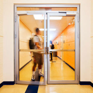 Противопожарная дверь EI 60 из алюминиевого профиля / серия FRM7205