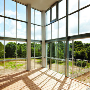 Противопожарный витраж 1 типа из алюминиевого профиля / серия FRM7181